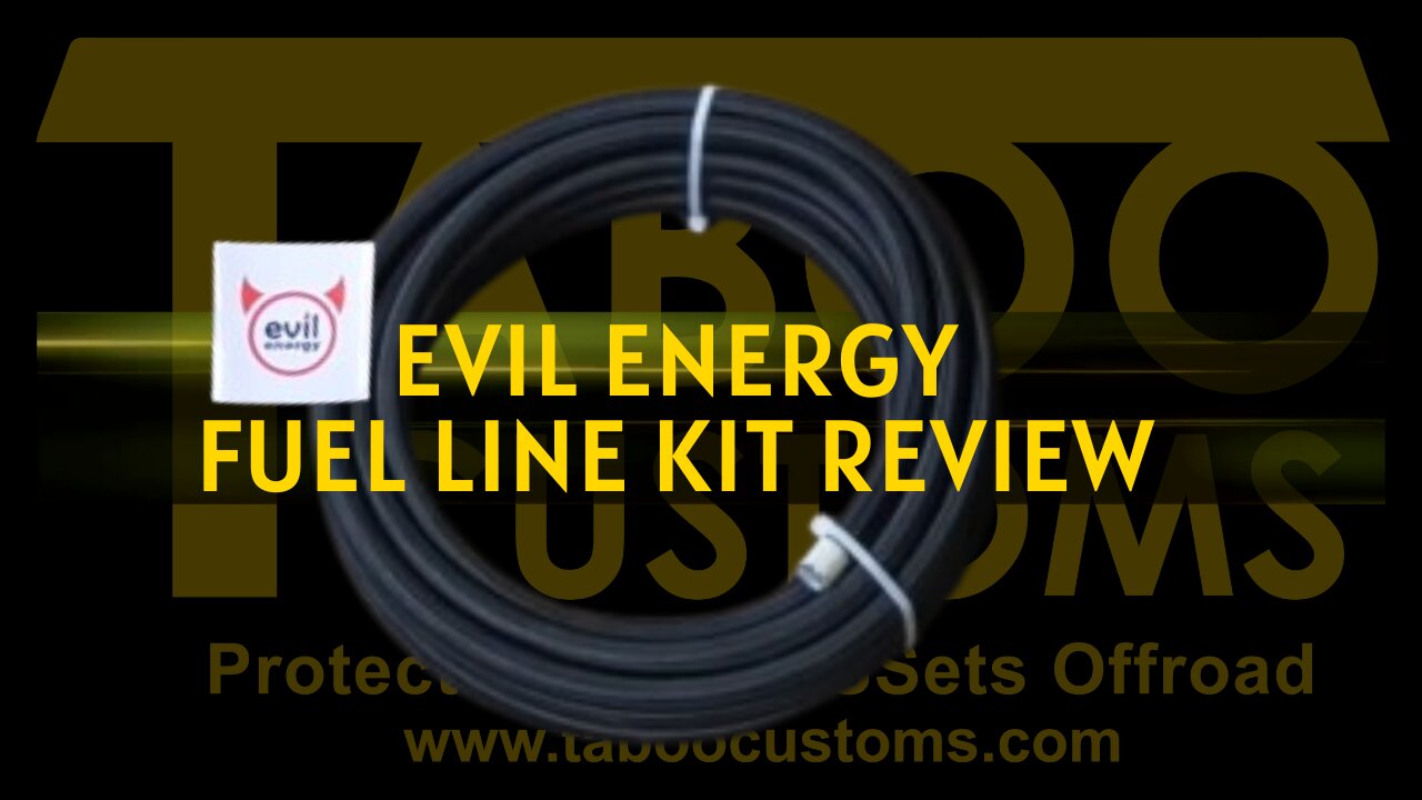 Evil Energy Fuel Line Kit Review - Taboo Customs 1968 Jeep M715 Project