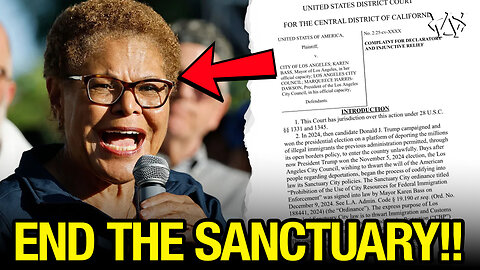 Los Angeles Mayor OBLITERATED in DOJ Lawsuit to END Sanctuary Policies!