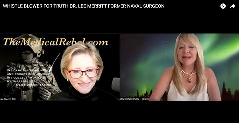 DR. LEE MERRITT FORMER NAVAL SURGEON | WHISTLE BLOWER FOR TRUTH