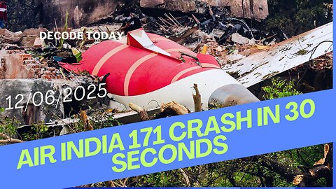 “What Really Happened in the Air India Plane Crash? | Full Incident Breakdown”