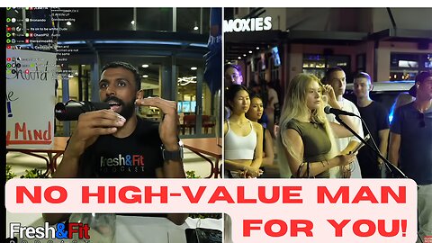 Myron HUMILIATES British OnlyFans Girl in Brutal Street Debate