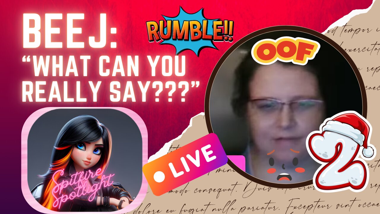 Round 2 Beej: "What Can You Really Say???" 🤷‍♀️🤷‍♀️