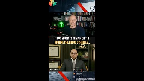 The following vaccines remain on the routine childhood schedule: