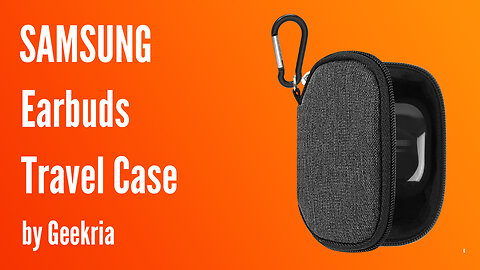 SAMSUNG Ecarbuds Case | Geekria