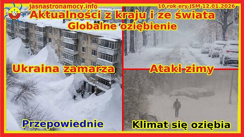 Globalne oziębienie Ukraina zamarza Ataki zimy Aktualności Klimat się oziębia Przepowiednie
