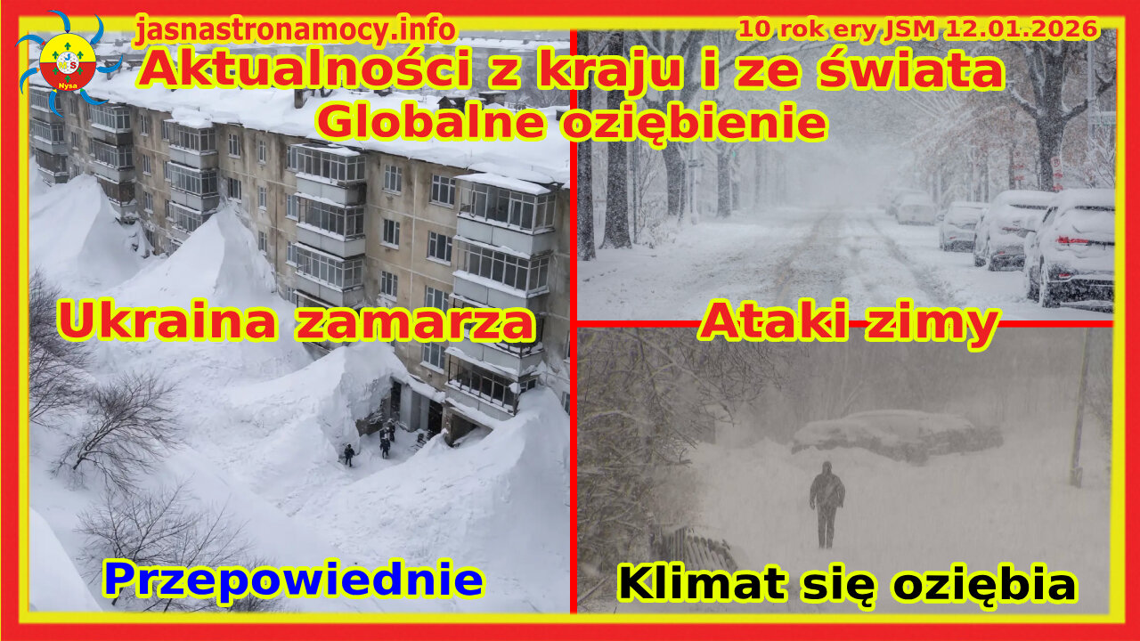 Globalne oziębienie Ukraina zamarza Ataki zimy Aktualności Klimat się oziębia Przepowiednie
