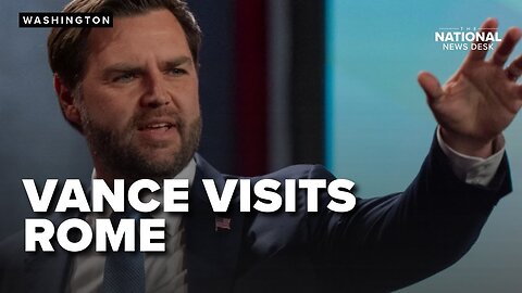 Vance visits Rome to discuss trade and Ukraine with Meloni