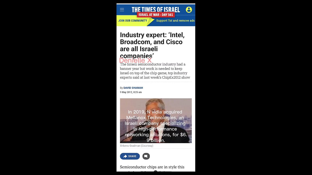 Jews control semiconductor industry