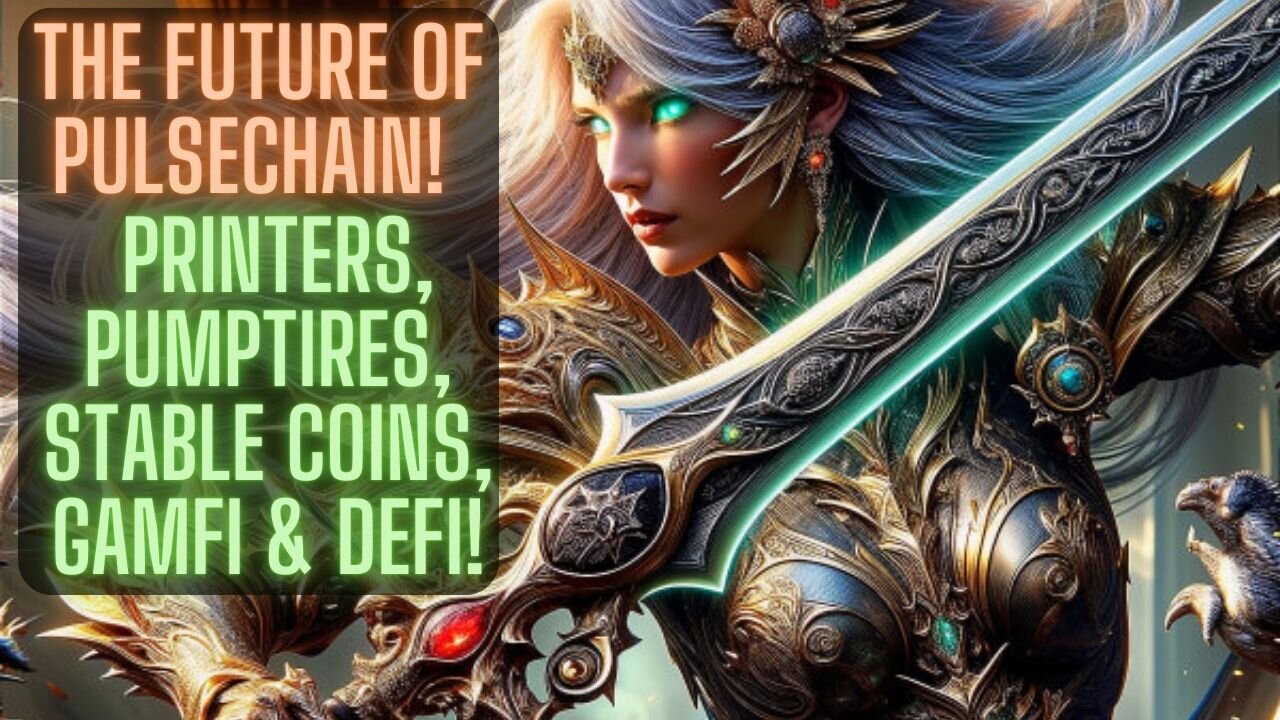 The Future Of PulseChain! Printers, Pumptires, Stable Coins, GamFi & DeFi!
