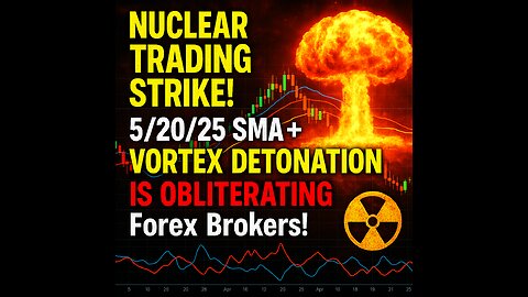 NUCLEAR TRADING STRIKE: 5/20/25 SMA + VORTEX DETONATION Is OBLITERATING Forex Brokers!