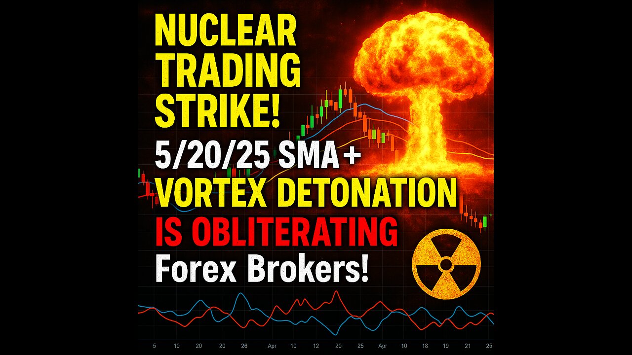 NUCLEAR TRADING STRIKE: 5/20/25 SMA + VORTEX DETONATION Is OBLITERATING Forex Brokers!