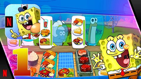 Spongebob : Get Cooking - Gameplay Walkthrough | Part 1 (Android, iOS)