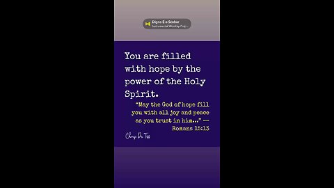 Trust Him
