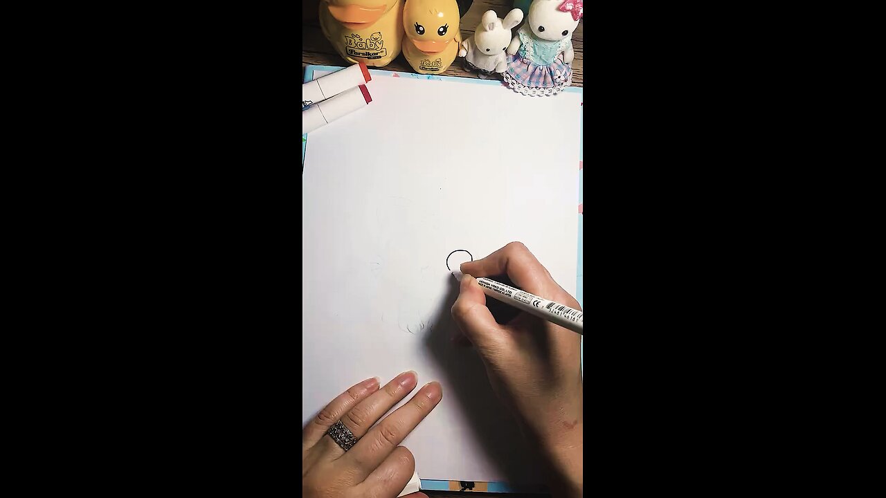 Watch This Cute Tiger Come to Life! 🐯✨ | Drawing & Animation 🎞️