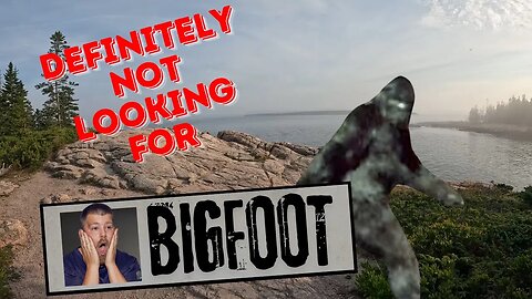 Definitely Not Looking For BIGFOOT