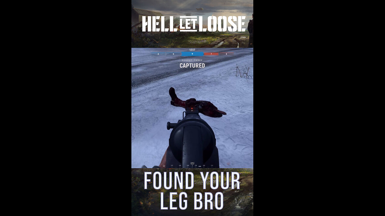 found your leg bro