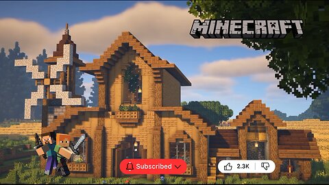 Minecraft: How to Build a Animal Barn | Tutorial
