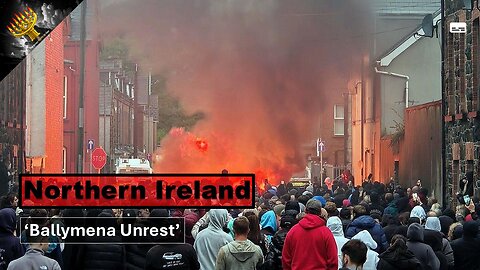 Northern Ireland: Ballymena Riots Continue For A Fifth Night (subtitles)