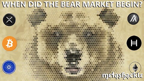 When Did The #Crypto Bear Market Begin? ⚠️ Going Over #XRP and the ISO Coins! ✅