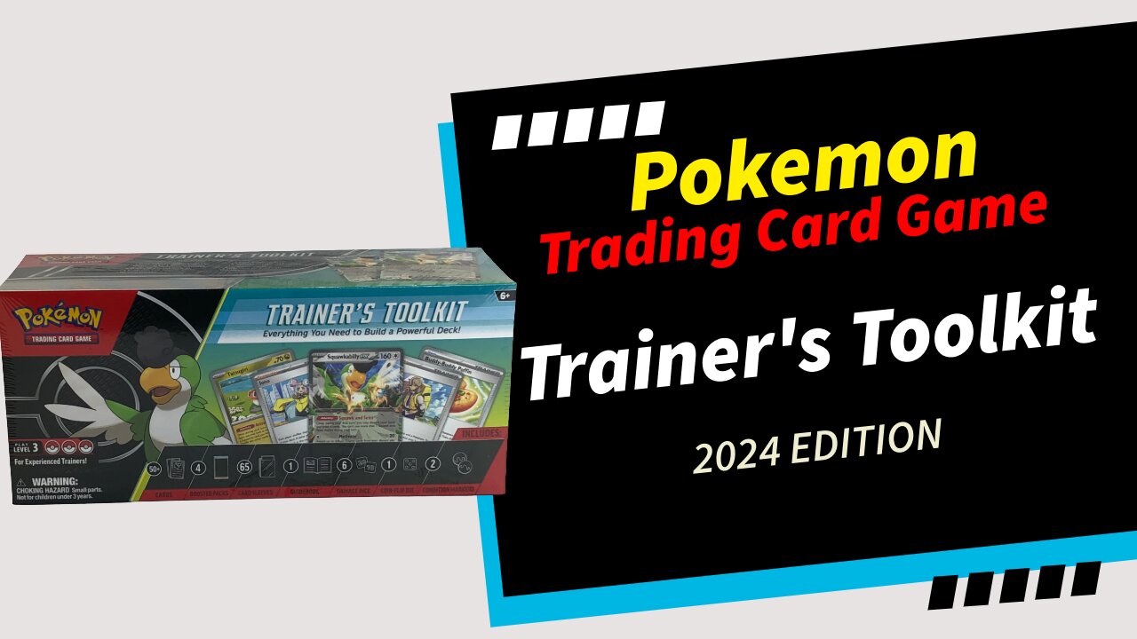 Pokemon Trading Card Game Trainer's Toolkit 2024 Edition