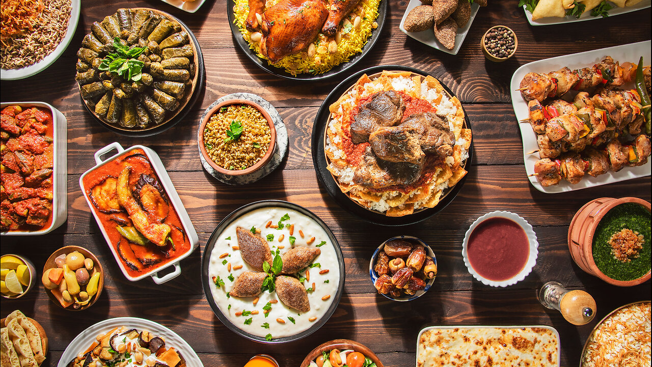 Family Feast After Breaking Fast