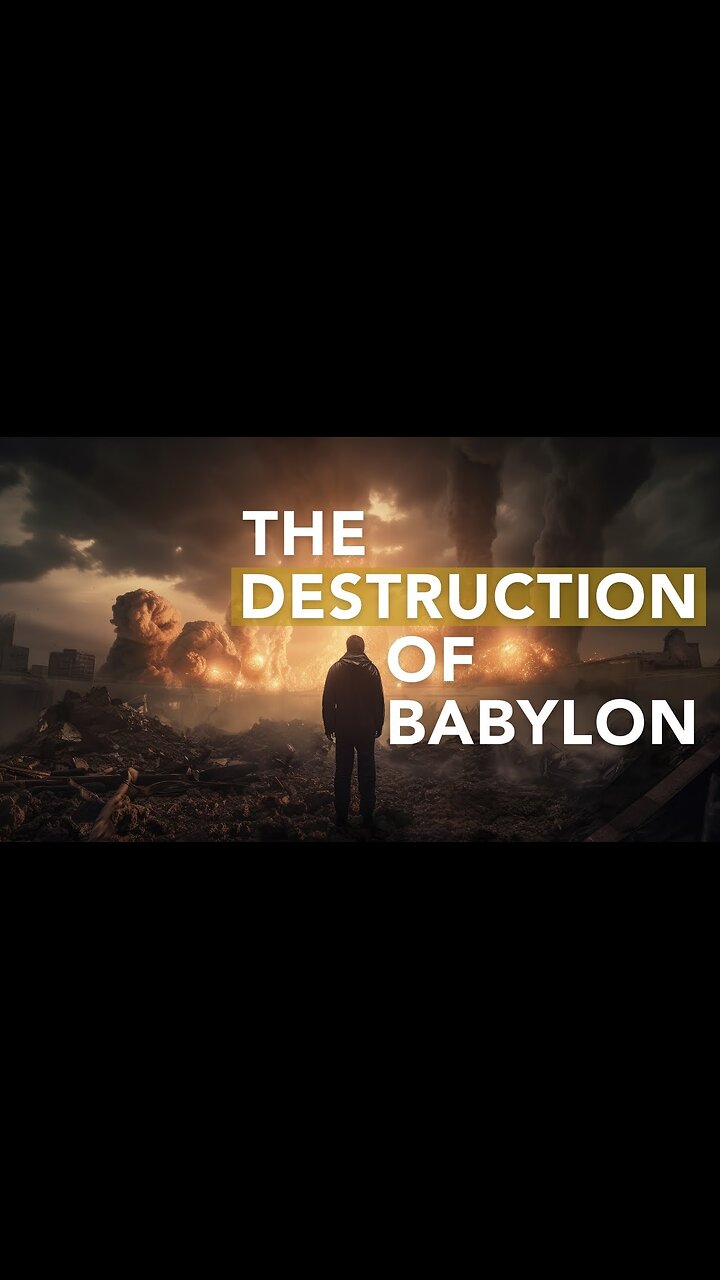 102725 Woe to Babylon! The prophet has marked the reality of the devastation — Melissa. Catastrophe