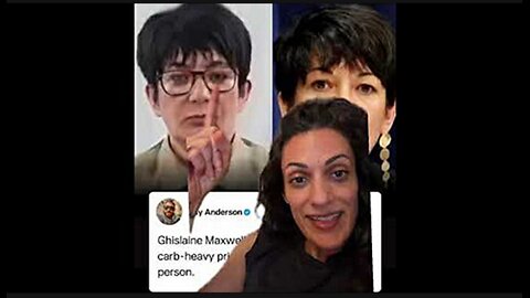 Ghislaine Maxwell's Body Double Imposter Prison Crisis Actor's. WE LIVE IN A FABRICATED REALITY