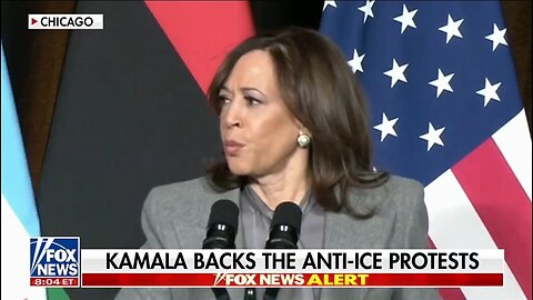 Kamala Harris Complains About ICE Enforcing The Law