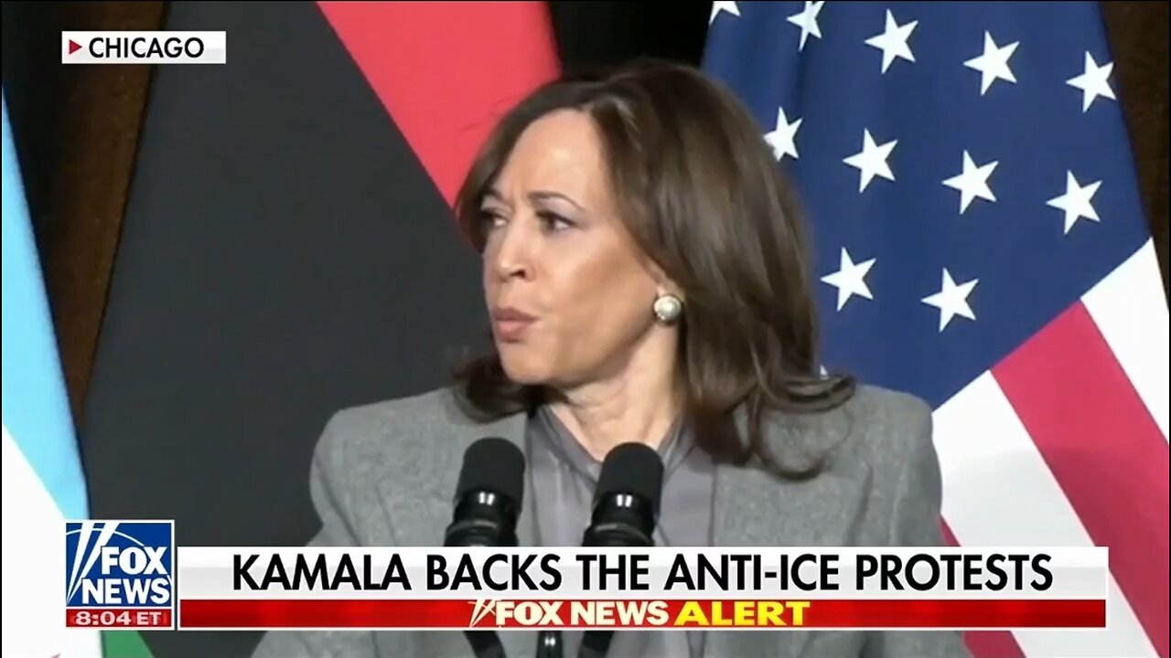 Kamala Harris Complains About ICE Enforcing The Law