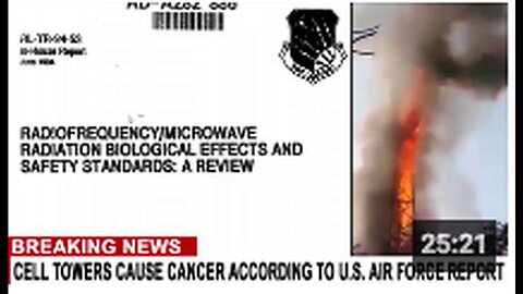 "U.S. Air Force Confirms Link Between Cell Towers and Cancer"