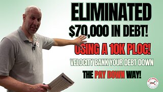 How We ELIMINATED $70,000 in Debt...with a 10K PLOC!
