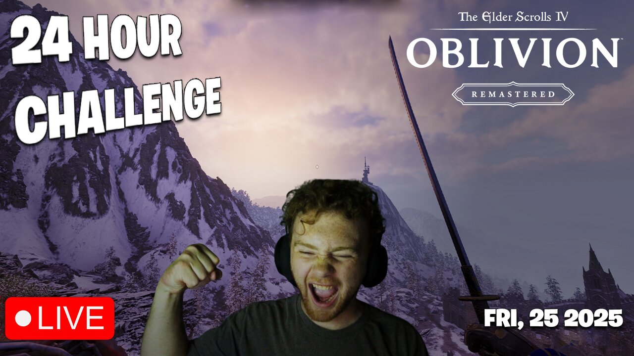 24 HOURS OF OBLIVION REMASTERED | JOIN UP! | ROAD TO THE TOP