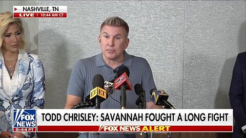 Todd Chrisley Speaks After Trump Pardon, Prison Release