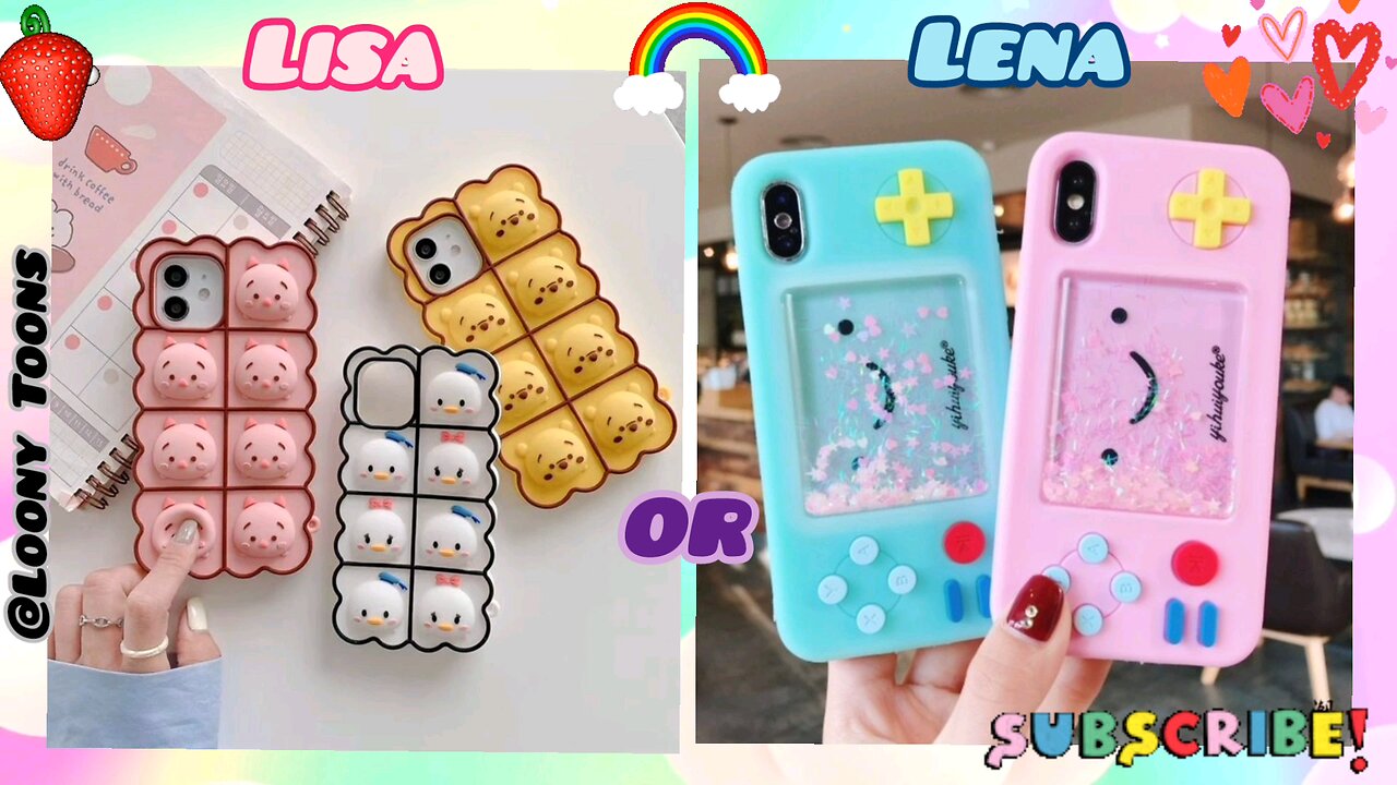Lisa OR Lena picks | which one is more cute? | Best choices ever