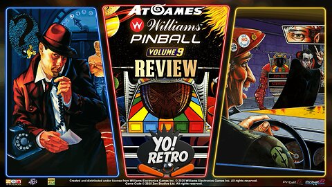 Yo! Retro #60 Williams Pinball Vol.9 + SuperSonic Deluxe Review! #atgames #pinball #yoretro