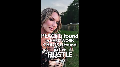 Chaos is Found in the Hustle