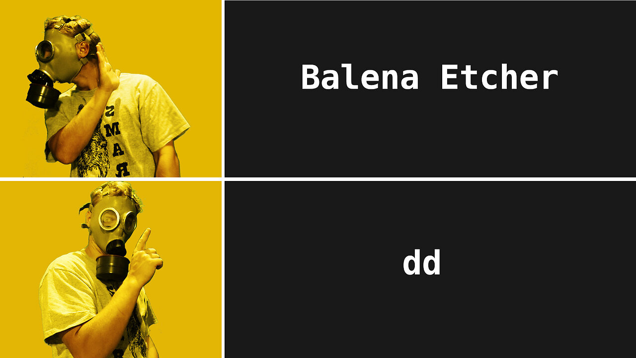 Friendship with Balena Etcher is over, DD is my new best friend
