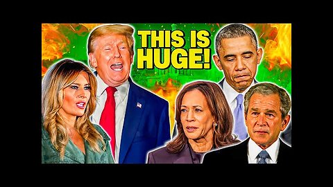 It’s OVER: Trump & Melania Drop Obama Bombshell — Kamala Harris & George W. Bush LOSE IT!