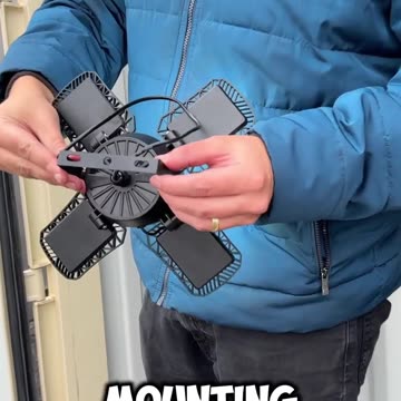 Brighten Up Your Space with Our Ultra-Wide Adjustable Solar-Powered Lights! 💡 | USA Containers