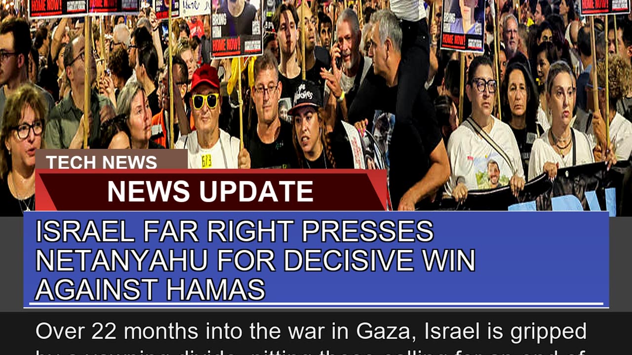 Israel Far Right Presses Netanyahu for Decisive Wi