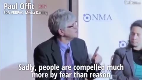 Dr. Paul Offit: “Fear sells. Sadly, people are compelled much more by fear than reason.” (2017)