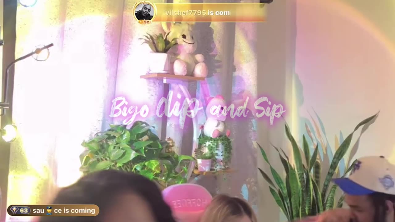 Moet barbie n Papi who takes control of her live 3/28/25 #bigoclipandsip