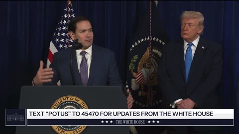 United States Secretary of State Marco Rubio on the capture of Nicolas Maduro and his wife