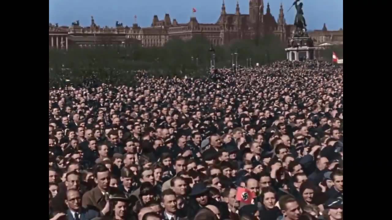 Hitler in Austria After the anschluss