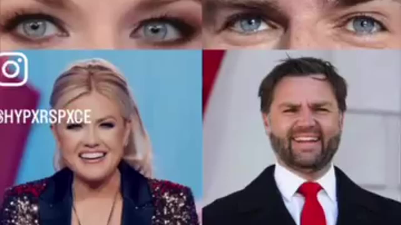 What are the odds? JD Vance and Erika Kirk.