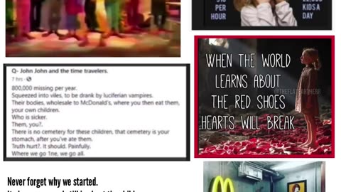 McDONALDS and RED SHOES 👠