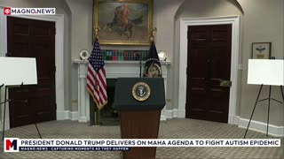 🇺🇸 President Trump Unveils Historic MAHA Plan to End Autism Epidemic with RFK Jr. and Dr. Oz [LIVE]
