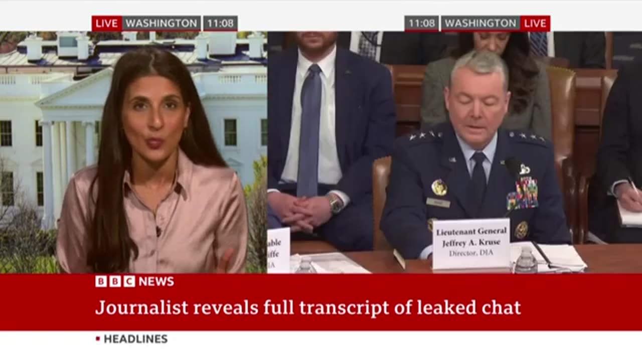 White+House+blasts+Atlantic+reporter+in+Signal+leak+as+new+messages+revealed+-+BBC+News