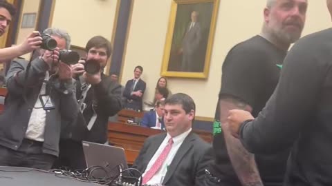 A physical altercation almost ensued in Jack Smith committee hearing (up close)