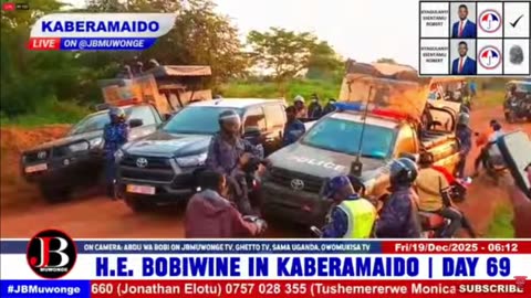 Bobi Wine Heads to Kalaki & Kaberamaido